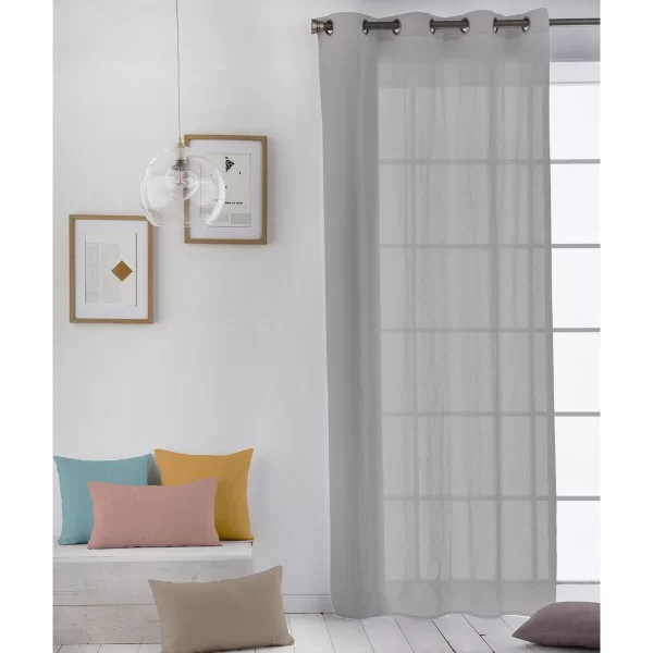 Curtain Naturals Grey 200 x 260 cm