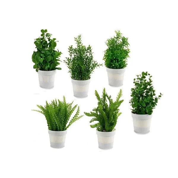 Decorative Plant Plastic 19 x 26 x 19 cm (12 Units)