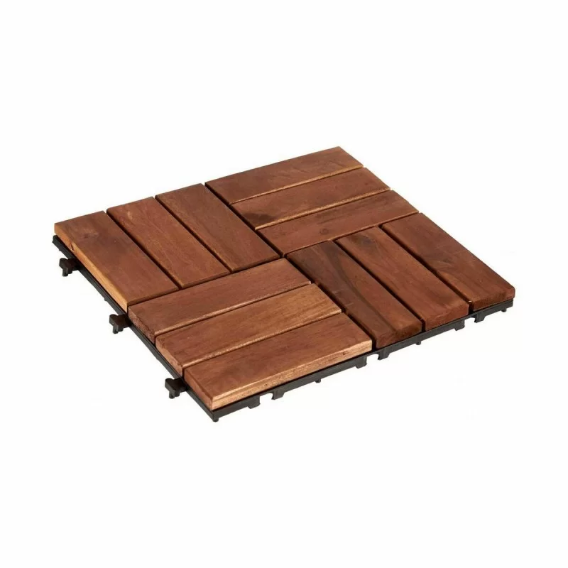 Interlocking Floor Tile Brown Polyethylene...