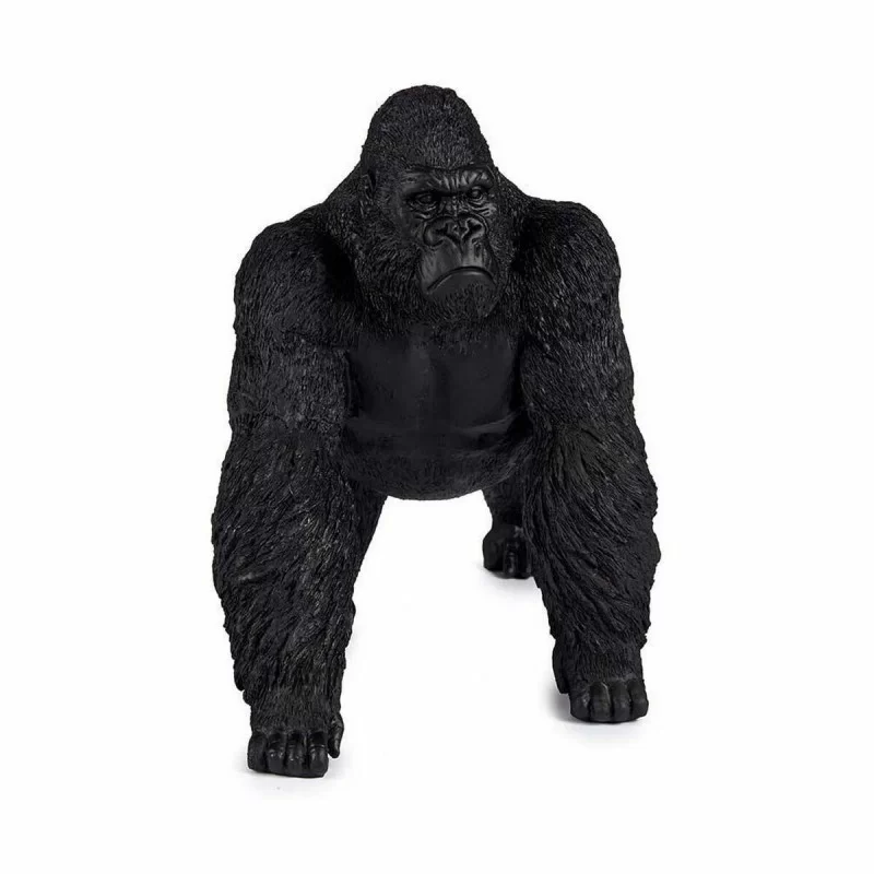 Decorative Figure Gorilla Black 20 x 27 x 34 cm...