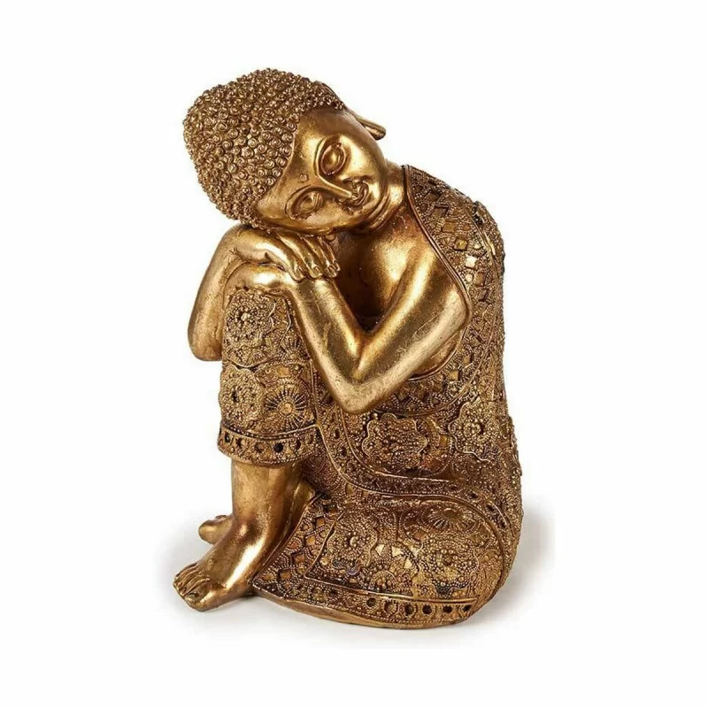 Decorative Figure Buddha Sitting Golden 20 x 30...