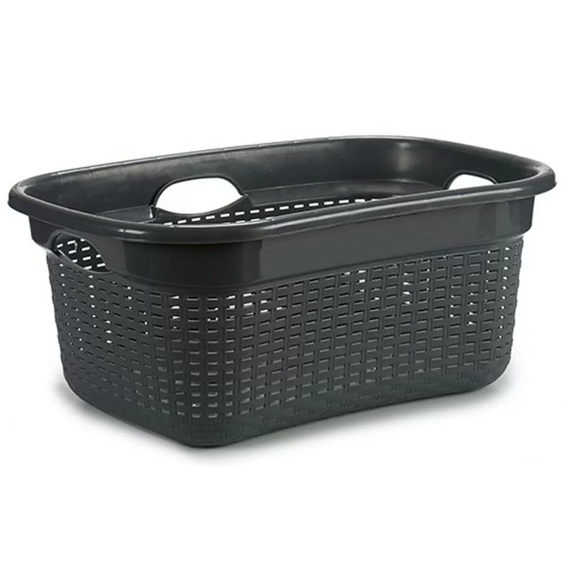 Laundry Basket Grey Plastic 25 L 42,5 x 25,5 x...
