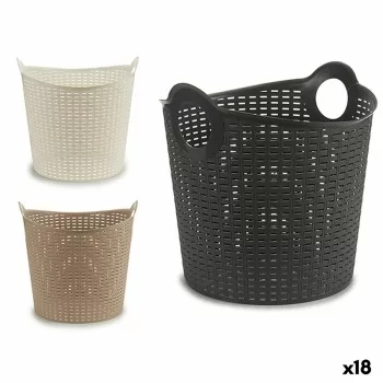 Laundry Basket Circular Plastic 40 L 38,5 x 37,5 x 40,5...