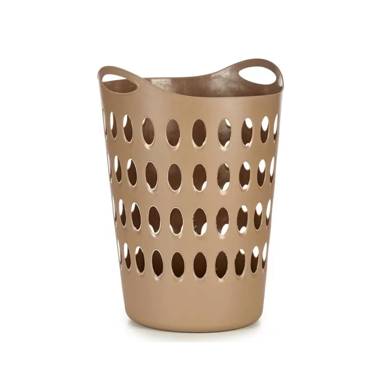 Laundry Basket Beige Plastic 50 L 44 x 56 x 41...