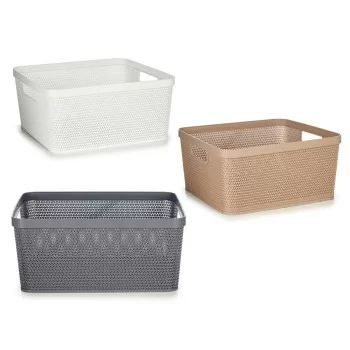 Multi-purpose basket Plastic 10 L 36 x 15 x 29 cm (18 Units) 2