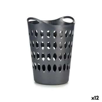Laundry Basket Anthracite Plastic 50 L 44 x 56 x 41 cm...