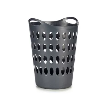 Laundry Basket Anthracite Plastic 50 L 44 x 56 x 41 cm... 2