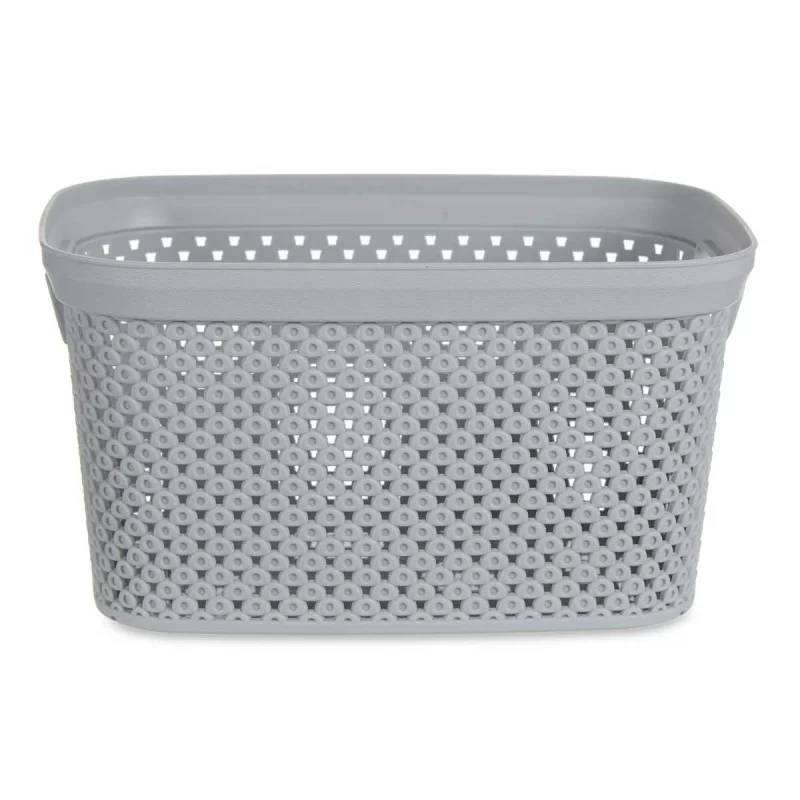 Laundry Basket Grey Plastic 3 L 16,5 x 12,5 x...