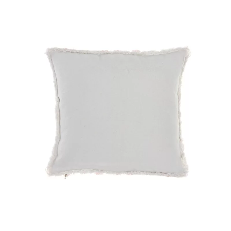 Cushion DKD Home Decor Yellow Green Pink Fringe...