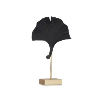 Decorative Figure Ginkgo Black Golden 8 x 37 x 24,5 cm (6... 2