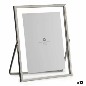 Photo frame Silver Metal Glass Plastic 18,5 x 1 x 23 cm...