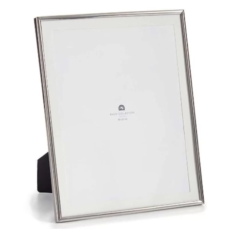 Photo frame Silver Crystal Steel 23 x 28 x 15...