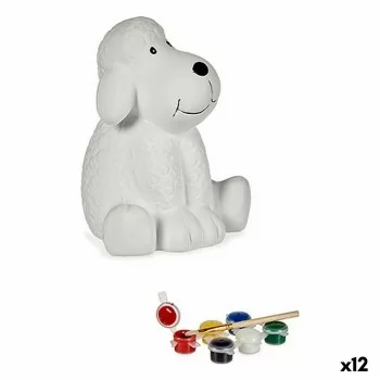 Paint Your Own Money Box Dog Ceramic 11 x 12,5 x 10,8 cm...