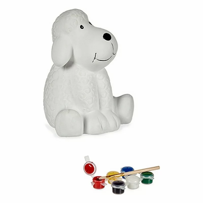 Paint Your Own Money Box Dog Ceramic 11 x 12,5...