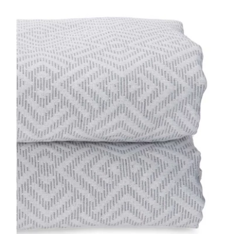 Bedspread (quilt) 180 x 260 cm Geometric Grey...