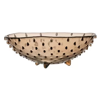 Recycled Glass Centerpiece Caramel recycled glass 20 x 20...