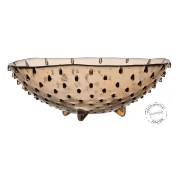 Recycled Glass Centerpiece Caramel recycled glass 20 x 20... 2