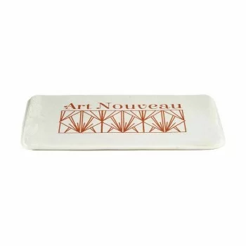 Bath rug Art Nouveau White Bronze 40 x 1,5 x 60 cm (12... 2