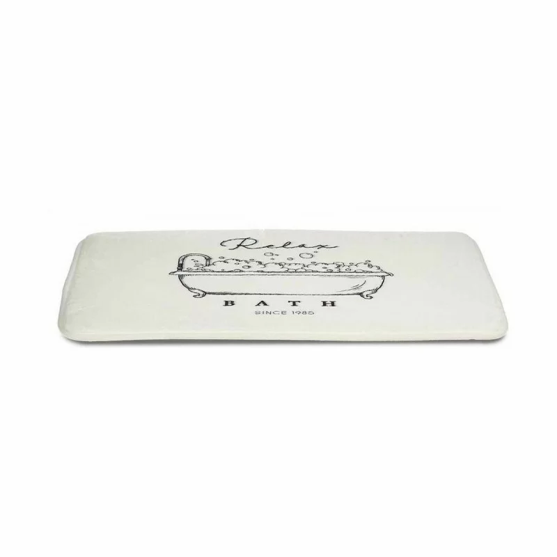 Bath rug Relax Bath White 40 x 1,5 x 60 cm (12...