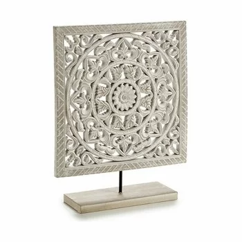 Decorative Figure Mandala White 7 x 35,5 x 30 cm (6 Units) 2