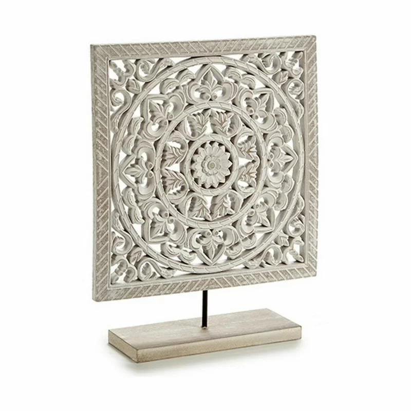 Decorative Figure Mandala White 7 x 35,5 x 30...