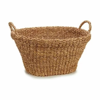 Basket With handles Brown 32 L 58 x 27 x 52 cm (6 Units) 2