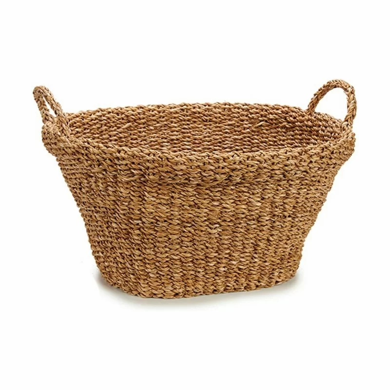 Basket With handles Brown 32 L 58 x 27 x 52 cm...