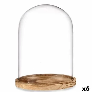 Decorative Figure Dome Brown Transparent 22,5 x 28 x 22,5...