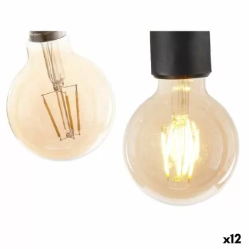 LED lamp E27 Vintage Transparent 4 W 8 x 12 x 8 cm (12...