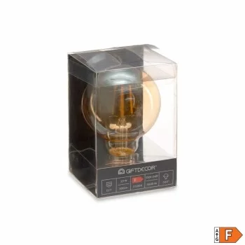 LED lamp E27 Vintage Transparent 4 W 8 x 12 x 8 cm (12... 2