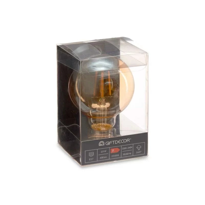 LED lamp E27 Vintage Transparent 4 W 8 x 12 x 8...