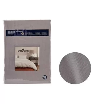 Bedding set Double Anthracite (12 Units) 2