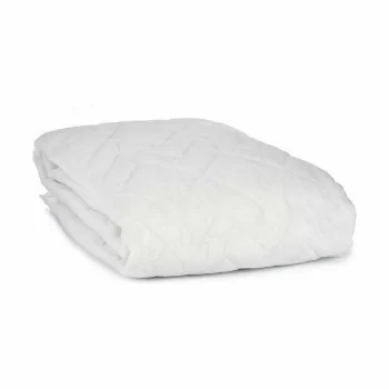 Mattress protector White 150 x 190 cm (6 Units) 2