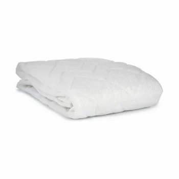 Mattress protector White 90 x 190 cm (8 Units) 2