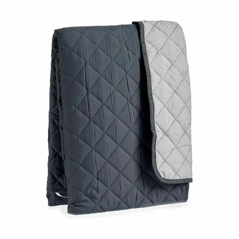 Sofa cover Padded Grey Dark grey 290 x 200 x...