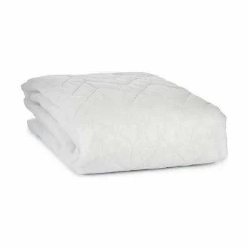 Mattress protector White 135 x 190 cm (6 Units) 2