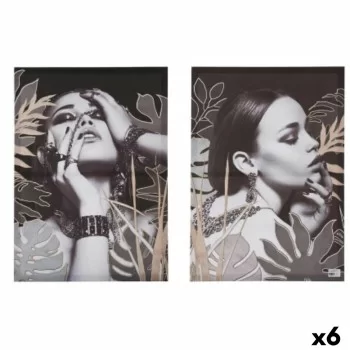 Set of 2 pictures Canvas Lady (6 Units)