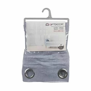 Curtain Blue 140 x 0,1 x 260 cm (6 Units) 2