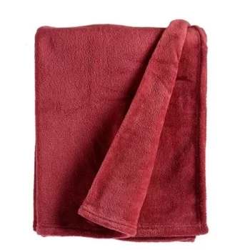 Blanket Dark pink 125 x 0,5 x 150 cm (12 Units) 2
