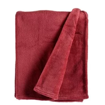 Blanket Dark pink 150 x 0,5 x 200 cm (6 Units) 2