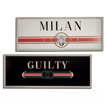 Painting GUILTY MILAN Particleboard 2 x 46 x 121 cm (4... 2
