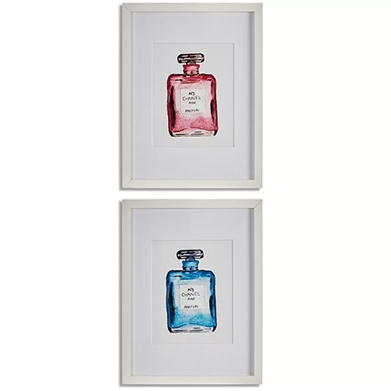 Painting CH Nº5 Perfume Glass Particleboard 33...