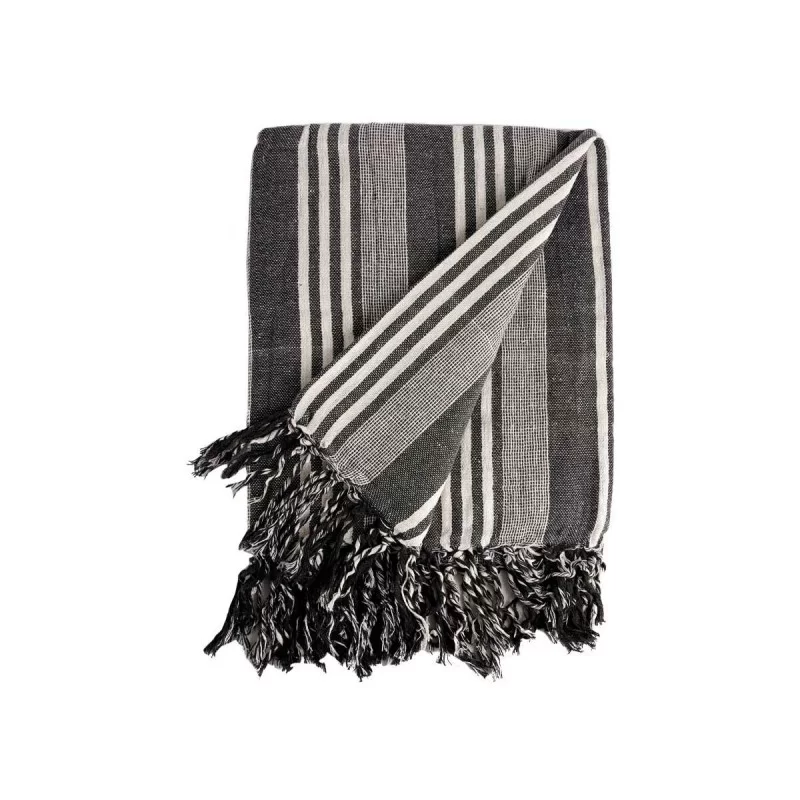 Multipurpose throw Stripes 235 x 205 cm White...