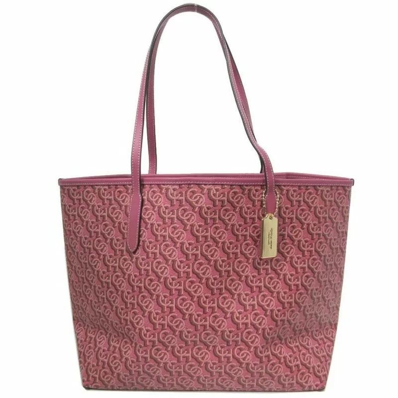 Women's Handbag Coach CF342-IMROU Pink 48 x 28...