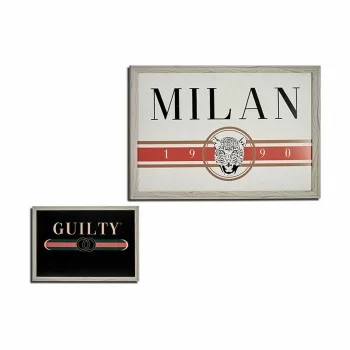 Painting GUILTY MILAN Particleboard 46 x 2 x 66 cm (6 Units) 2