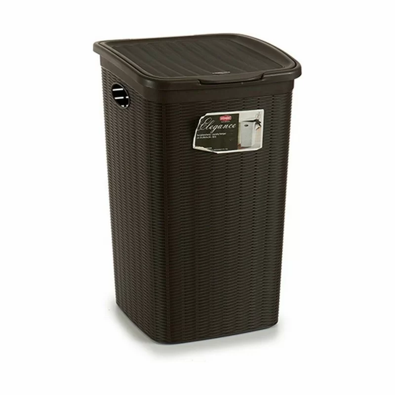 Laundry Basket Stefanplast Elegance Brown...