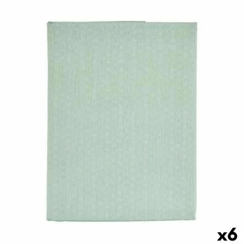 Tablecloth Thin canvas Anti-stain Light Green Star 140 x...
