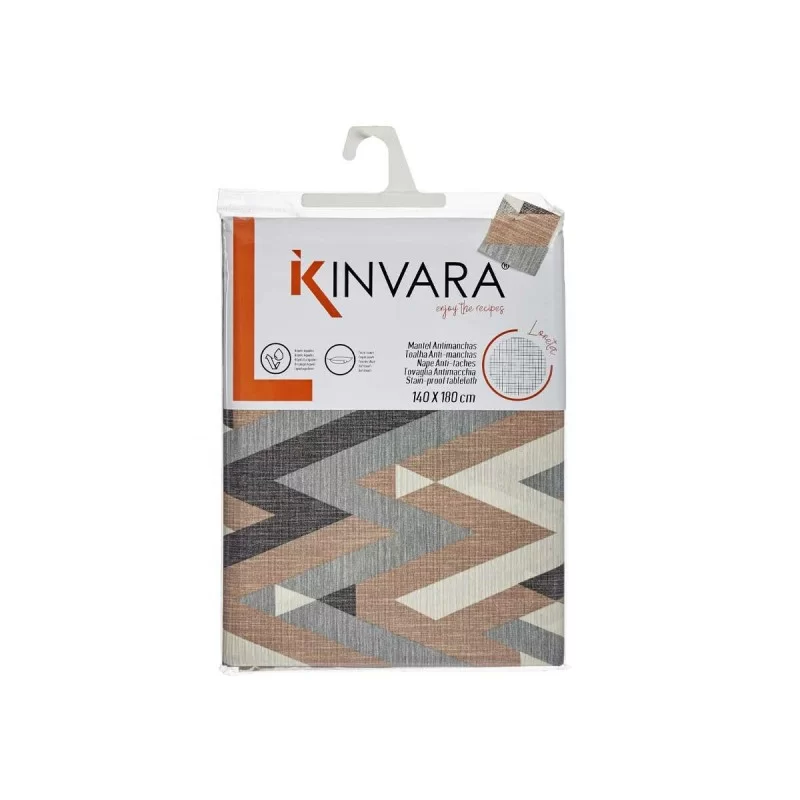 Tablecloth Thin canvas Anti-stain Stripes 140 x...