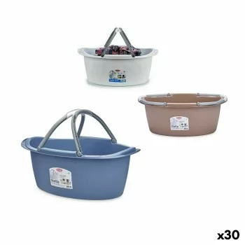 Multi-purpose basket Stefanplast With handles Plastic 25...