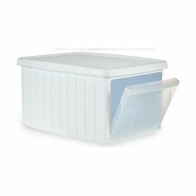 Storage Box with Lid Stefanplast Elegance Side...